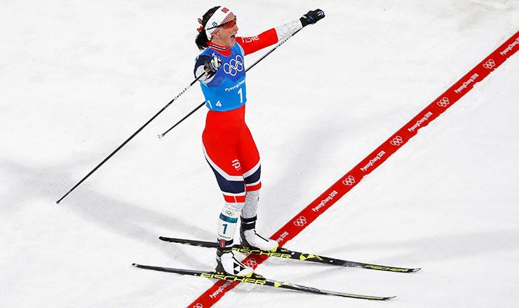 Marit Bjoergen es sinónimo de récord olímpico