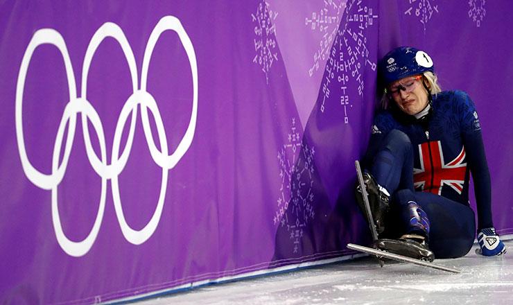 El sueño olímpico de Elise Christie acaba en el suelo de PyeongChang