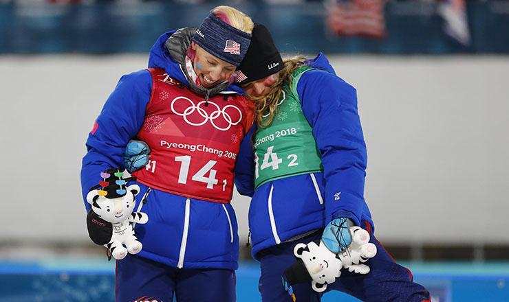 Estados Unidos brilla junto a los medallistas de la jornada en PyeongChang