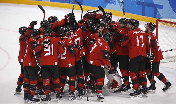 Los Números Mandan: el equipo de hockey varonil de Canadá
