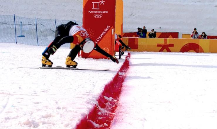 Polémico final le da su primera medalla sobre nieve a Corea