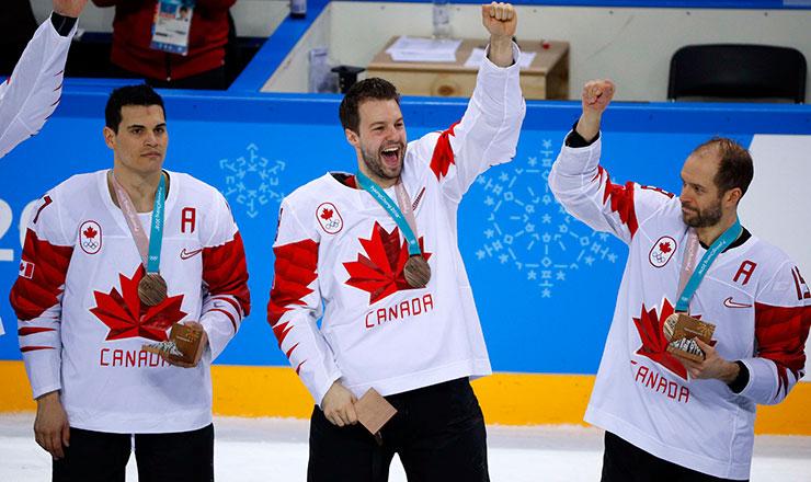 Canadá obtiene la última medalla de bronce en el Hockey sobre Hielo