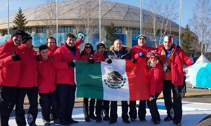 El abanderamiento mexicano le da color a PyeongChang 2018