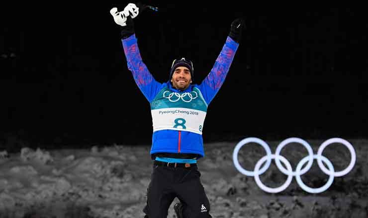 Martin Fourcade: "Después de mi plata en Vancouver y el oro en Sochi, repetirlo en Corea es increíble"